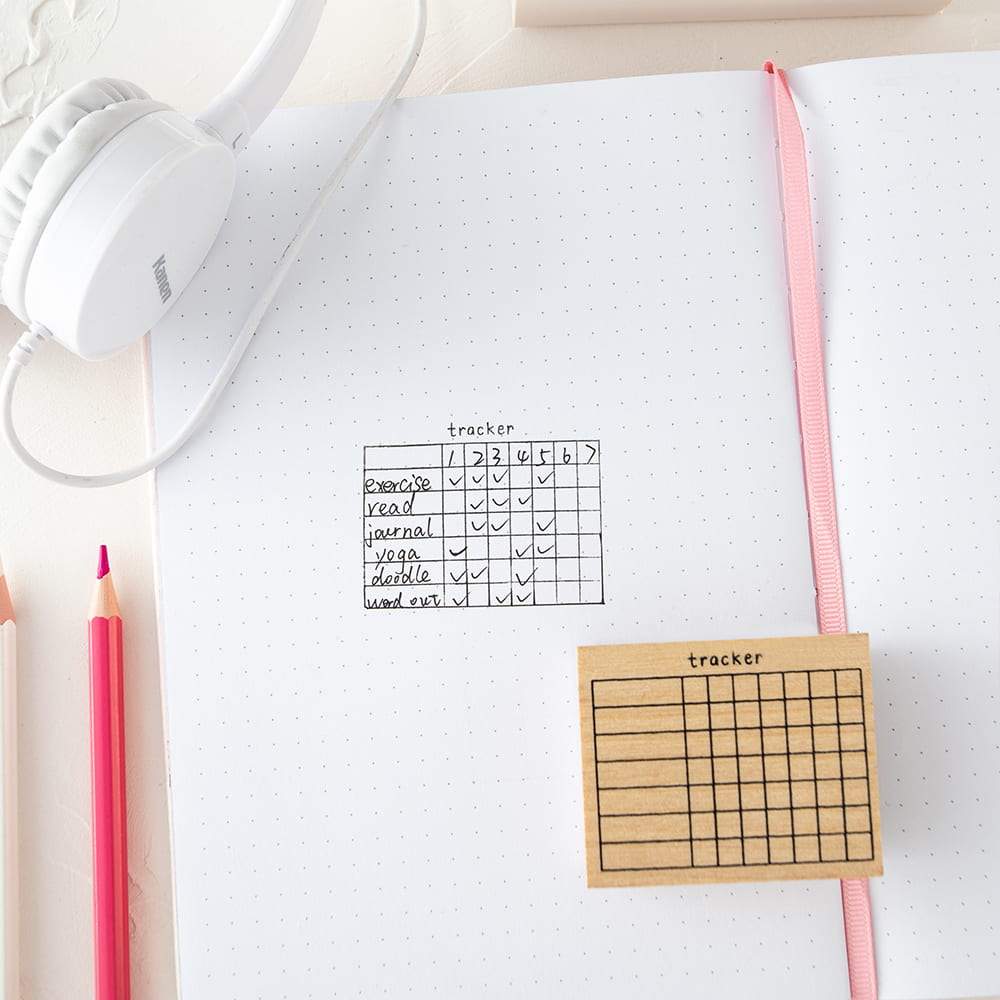 Tsuki Bullet Journal Tracking Stamp Set ☾ - Image 3