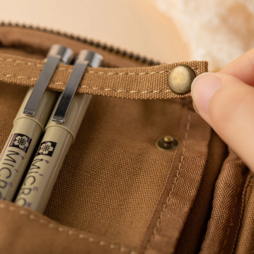 Hinoki - Corduroy Pencil Case - Image 4