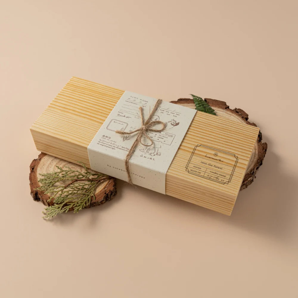 Hinoki - ‘Into the Forest’ Wooden Stamps - Image 2