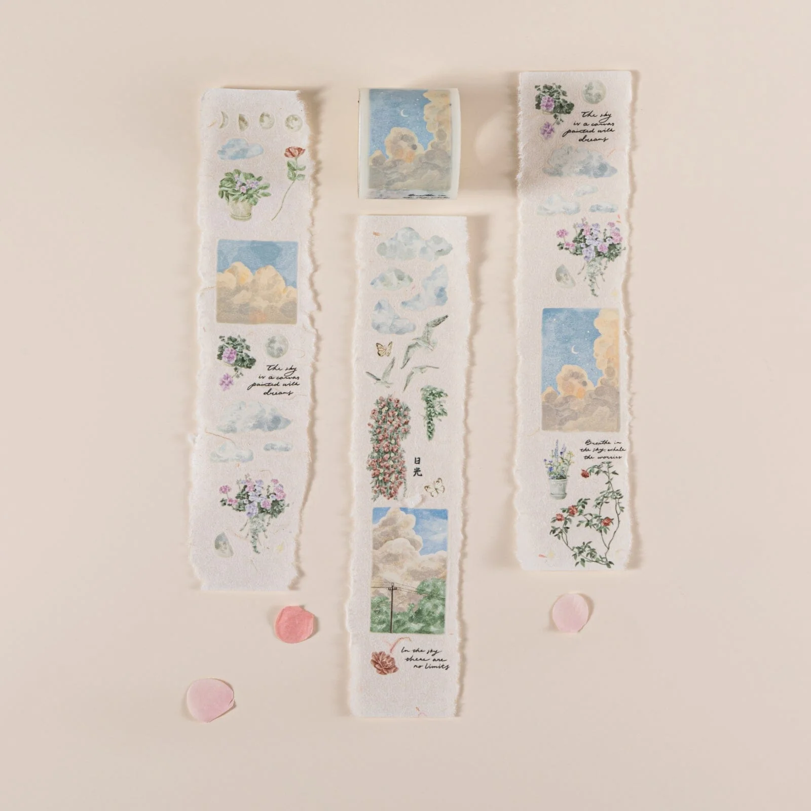 Hinoki - ‘Into the Sky’ PET Decorative Tape Set - Image 10
