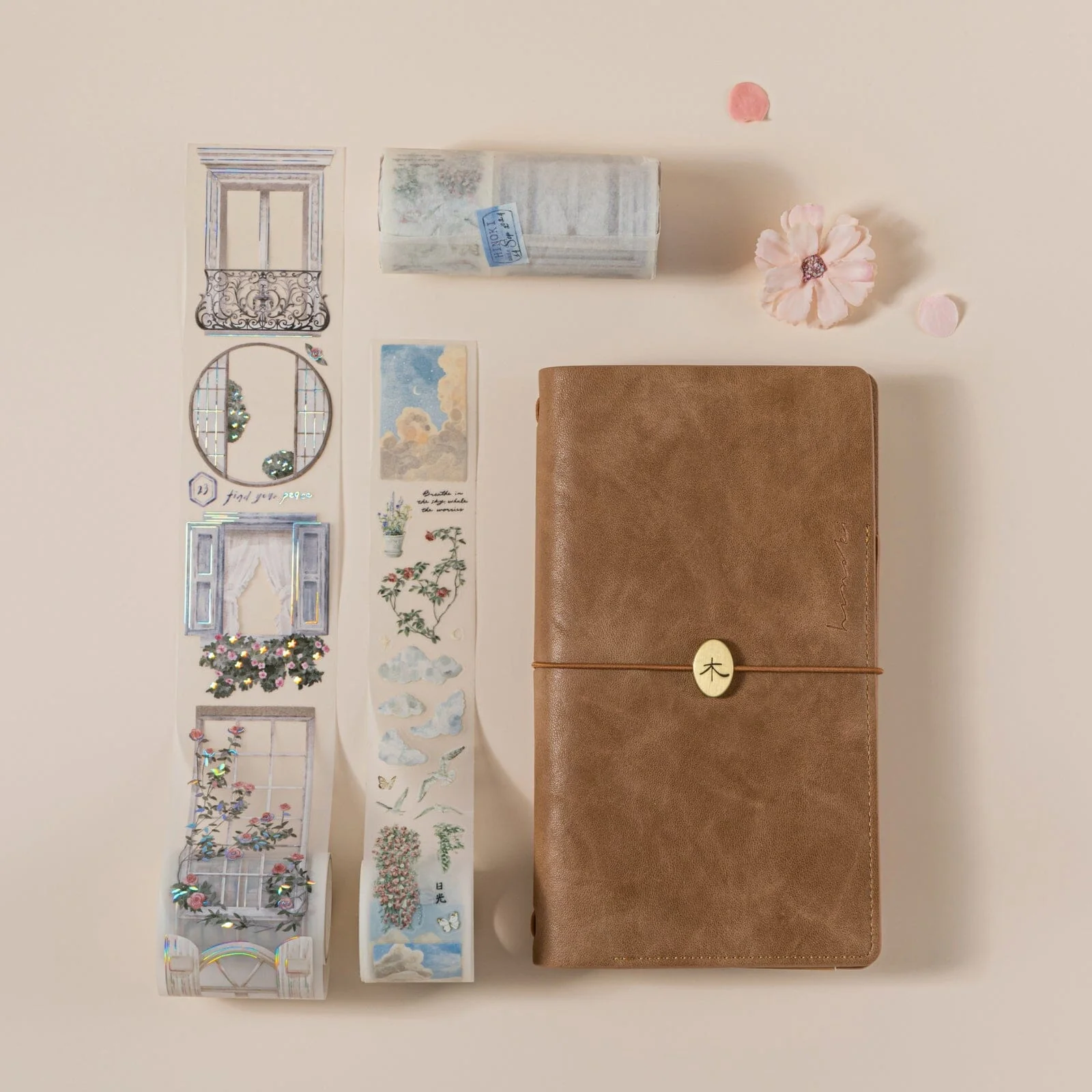 Hinoki - ‘Into the Sky’ PET Decorative Tape Set - Image 14