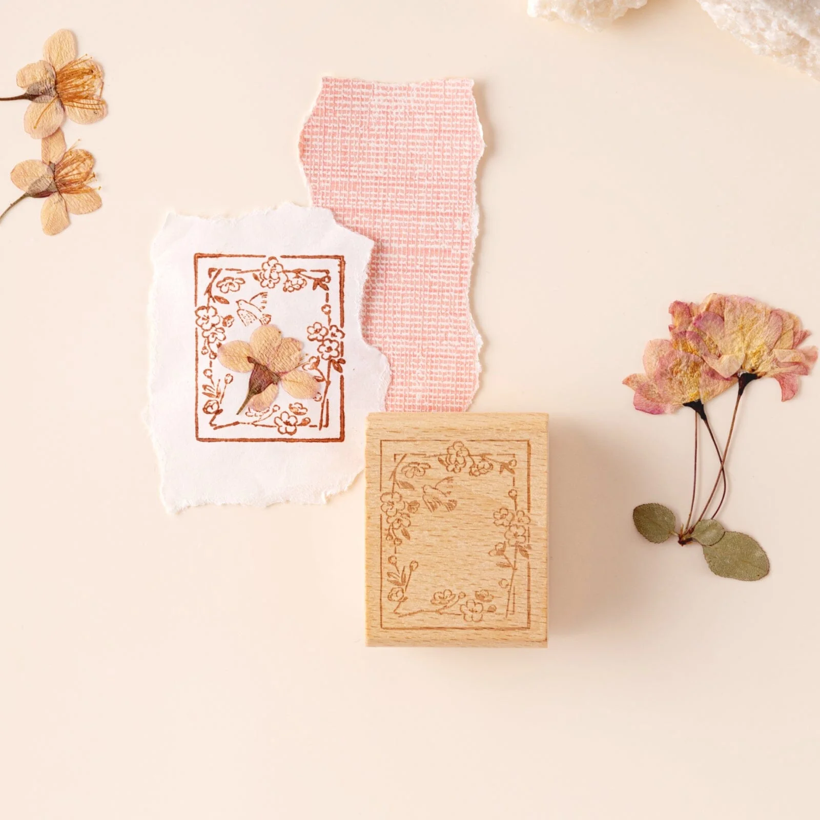 Hinoki - ‘Into the Song' Engraved Wooden Stamps Set - Image 12