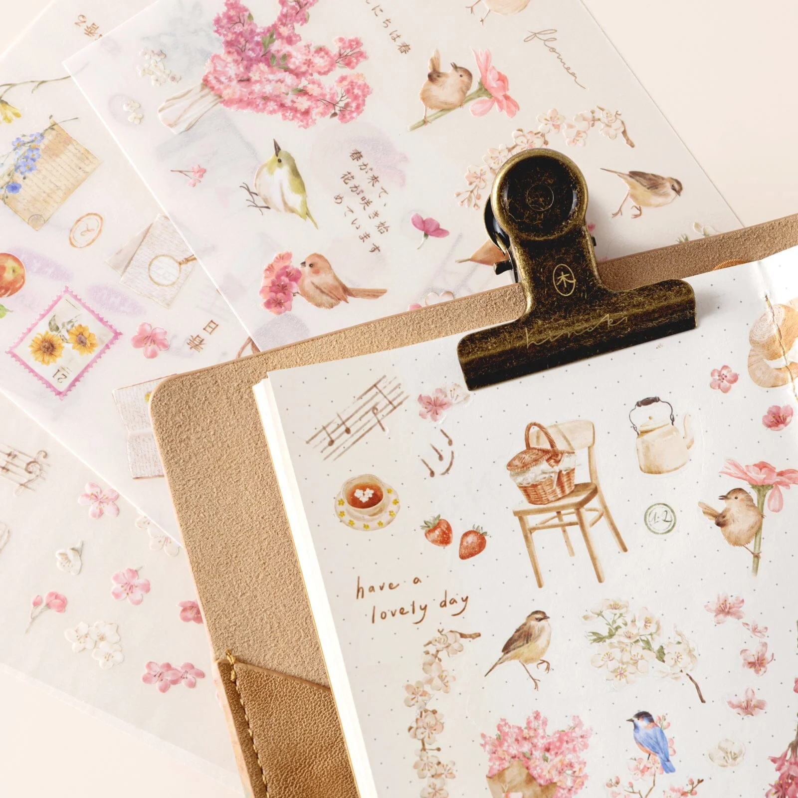 Hinoki - ‘Into the Song' Transfer Sticker Set - Image 3