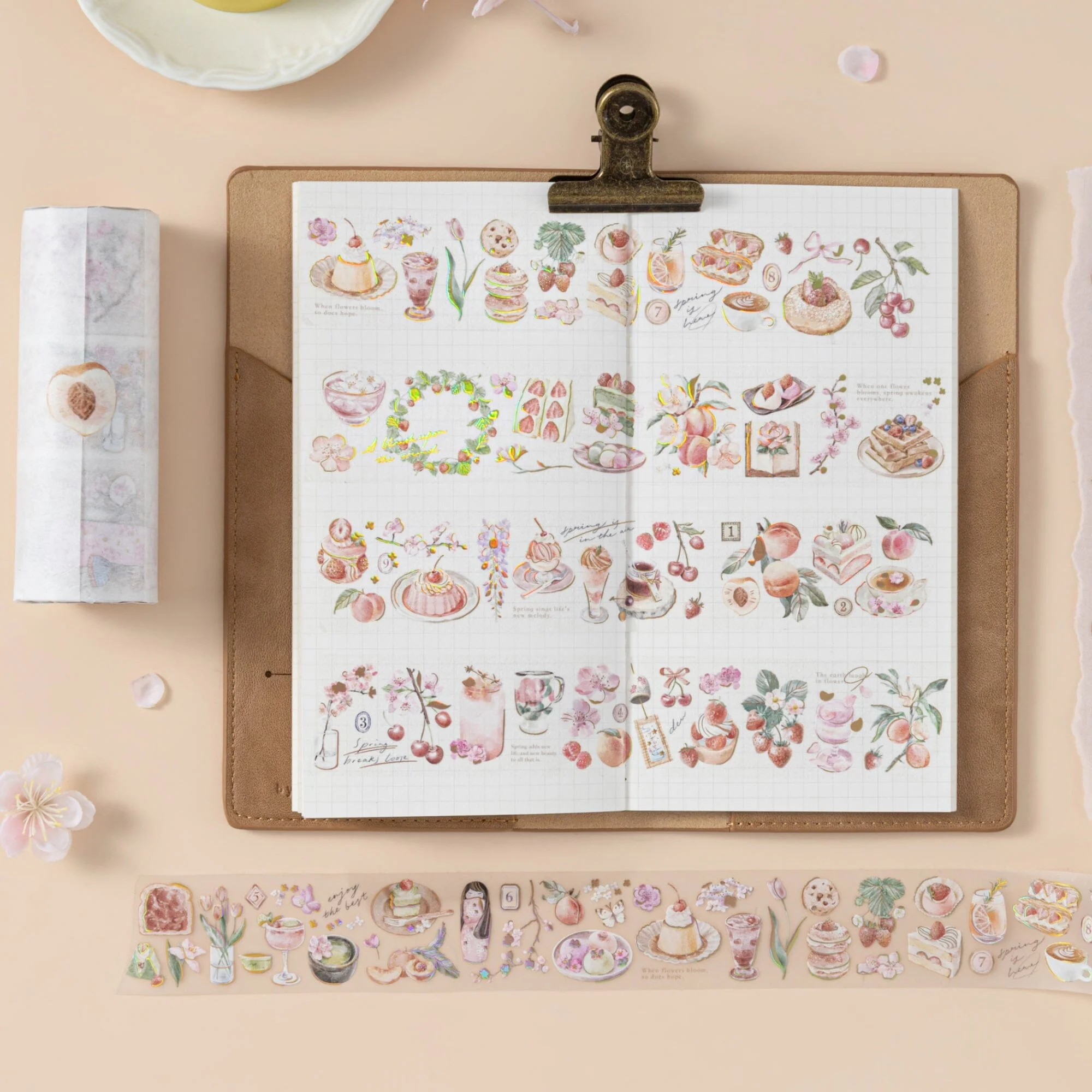 Hinoki - ‘Into the Spring’ PET Decorative Tape - Image 13