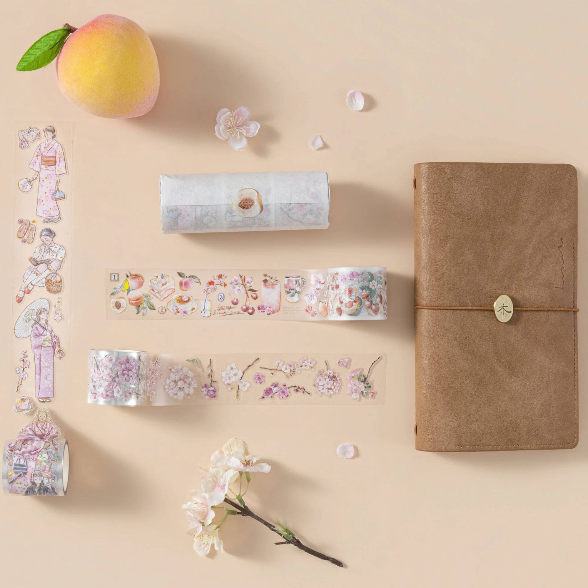 Hinoki - ‘Into the Spring’ PET Decorative Tape - Image 16