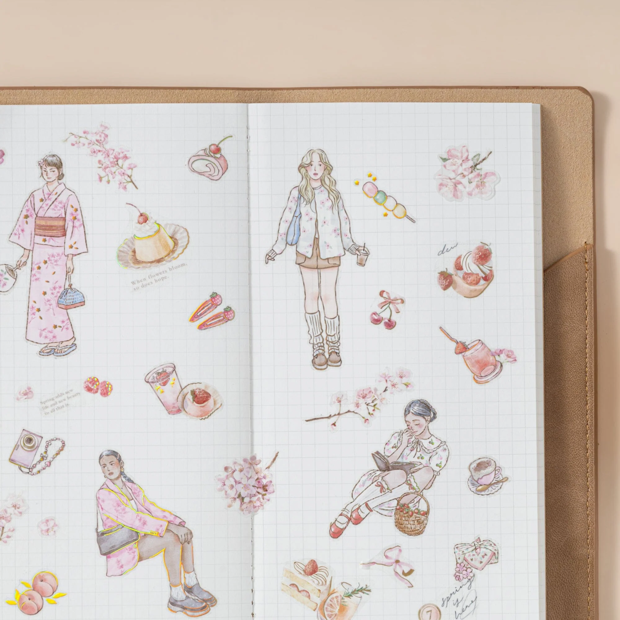 Hinoki - ‘Into the Spring’ PET Decorative Tape - Image 5