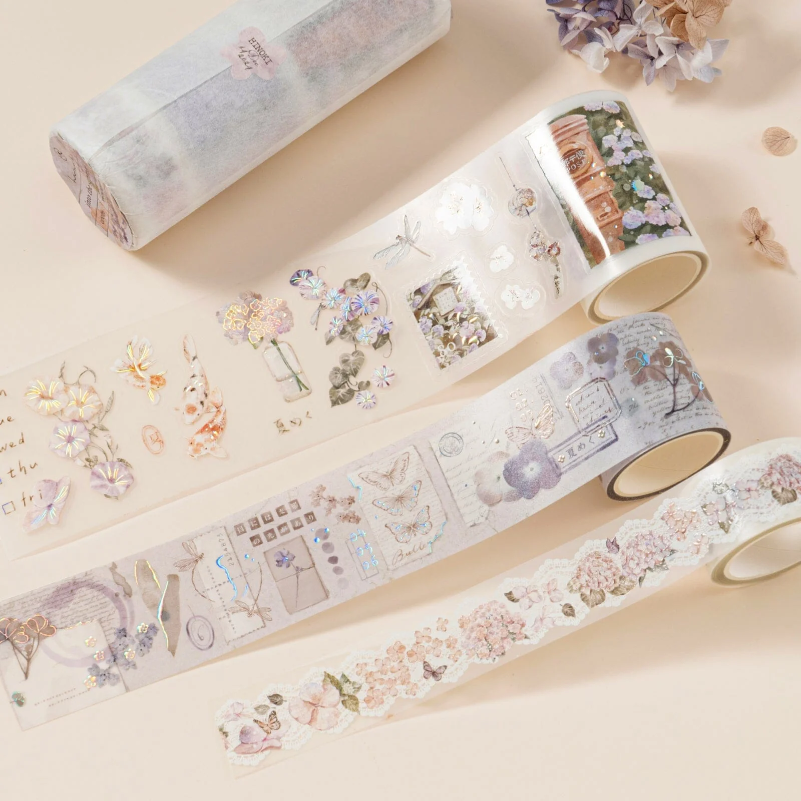 Hinoki - ‘Into the Summer’ PET Decorative Tape Set - Image 9