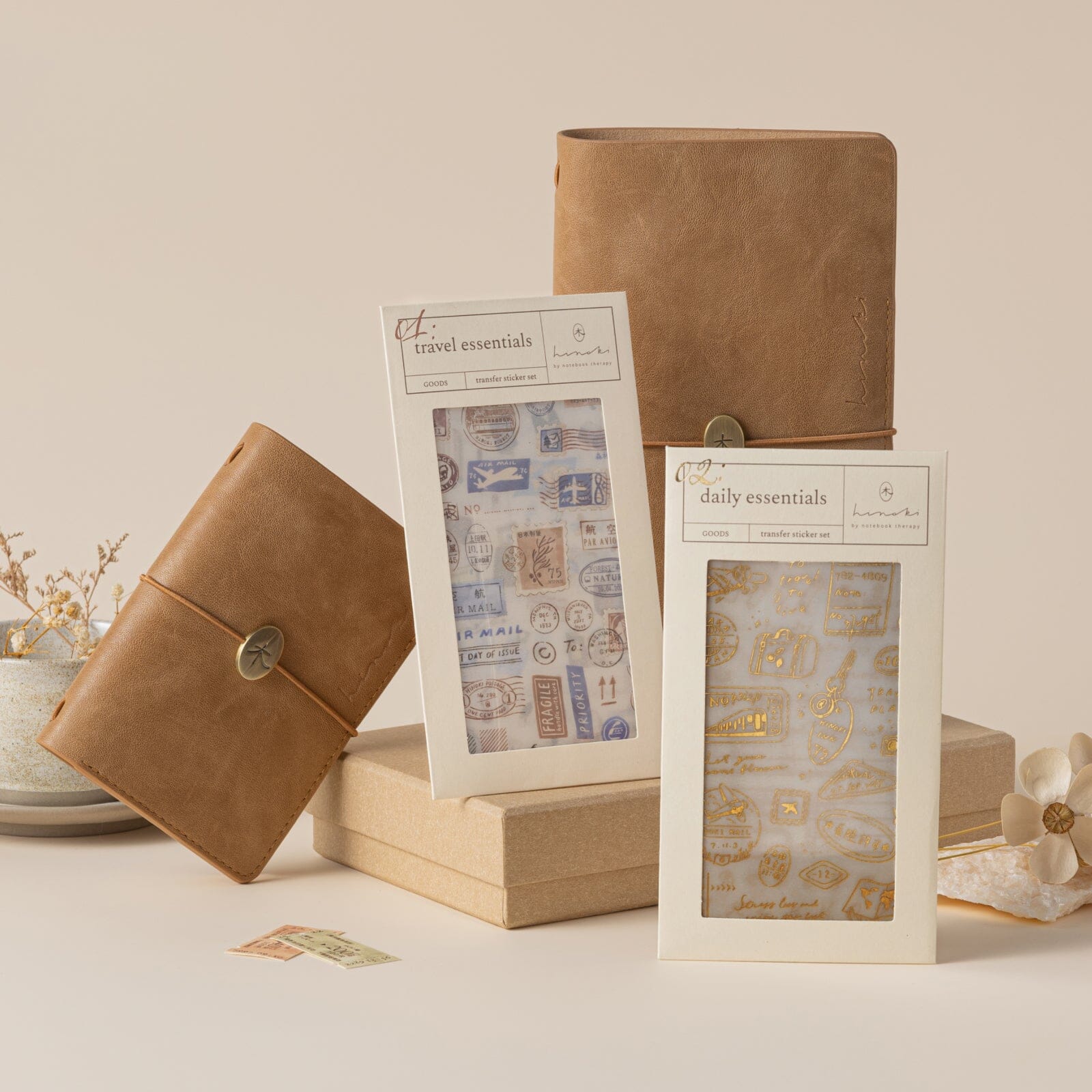 Hinoki - ‘Travel Essentials’ Print-On Sticker Set - Image 12