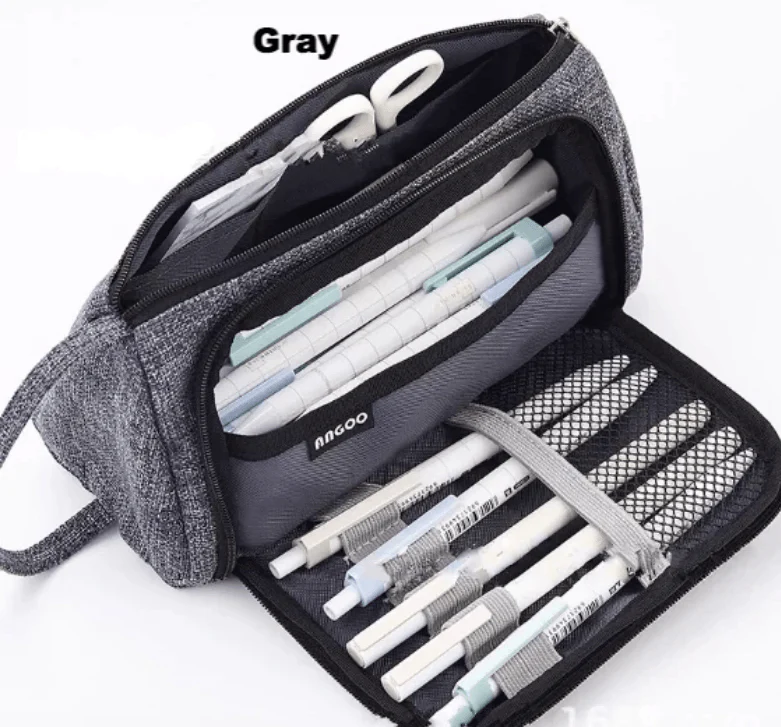 Pouched Stationery Organiser Pencil Case - Image 15