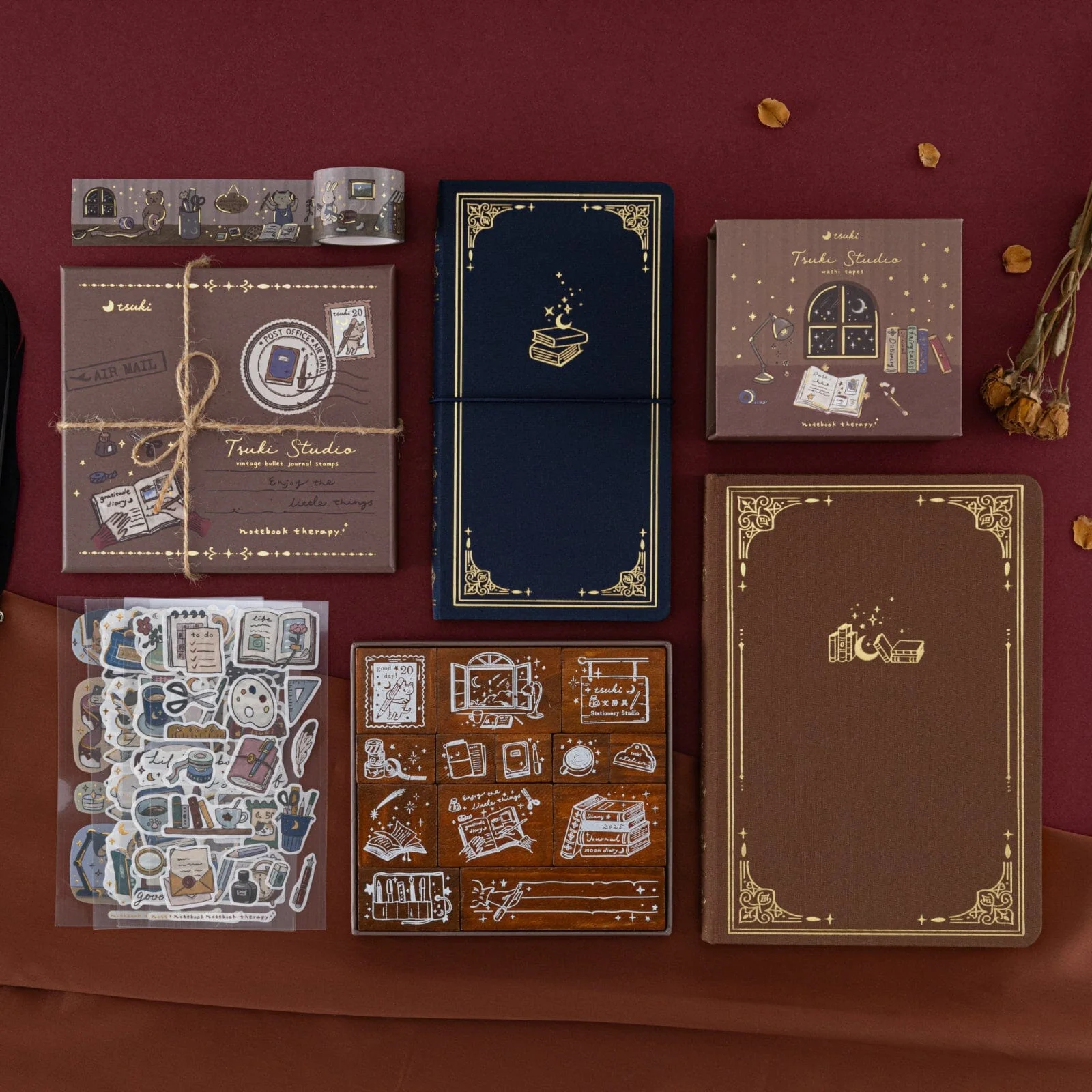 Tsuki ‘Atelier Magic’ Limited Edition Kraft Paper Bullet Journal in A5 ☾ - Image 13