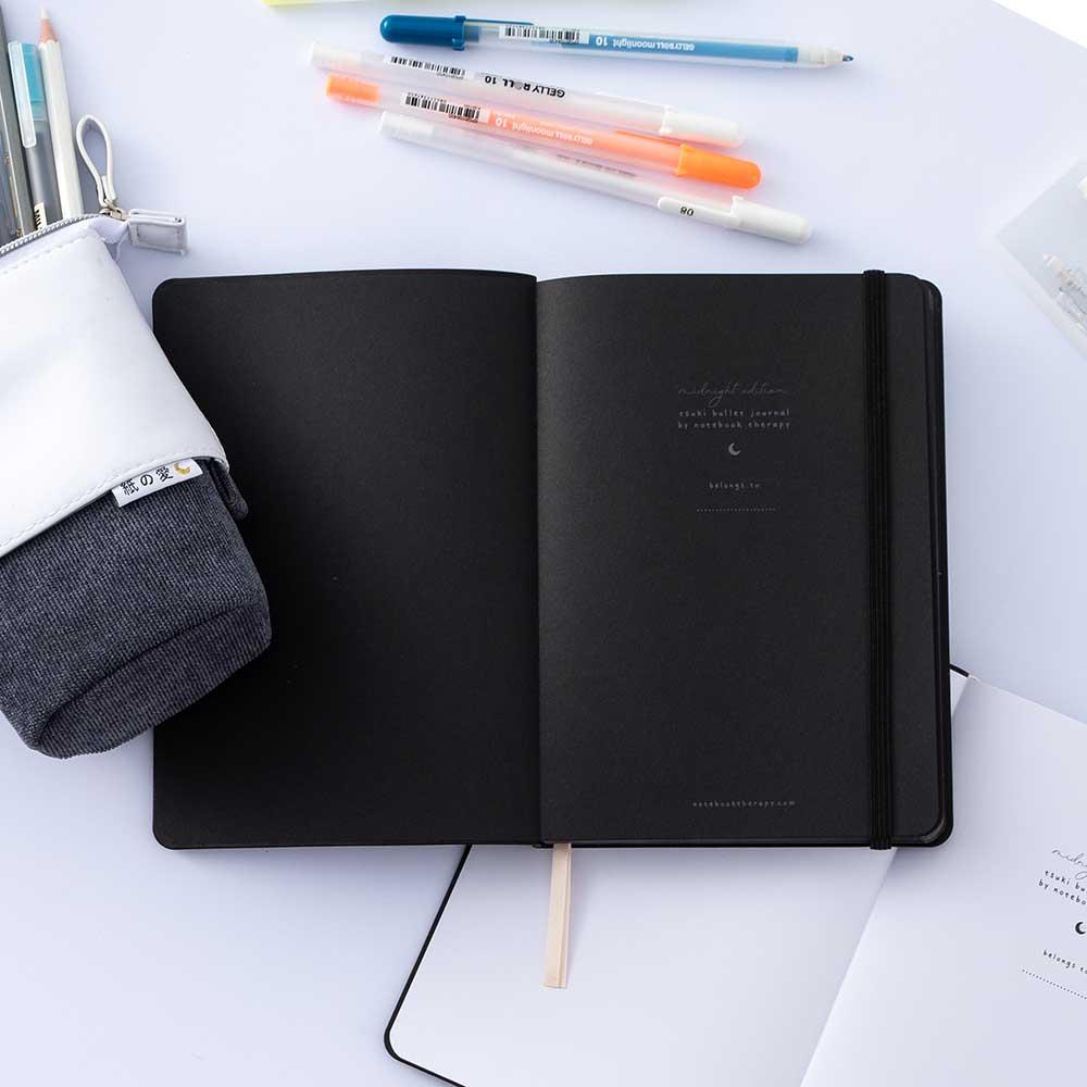 Tsuki Black Paper Limited Edition Hardcover Bullet Journals ☾ - Image 14