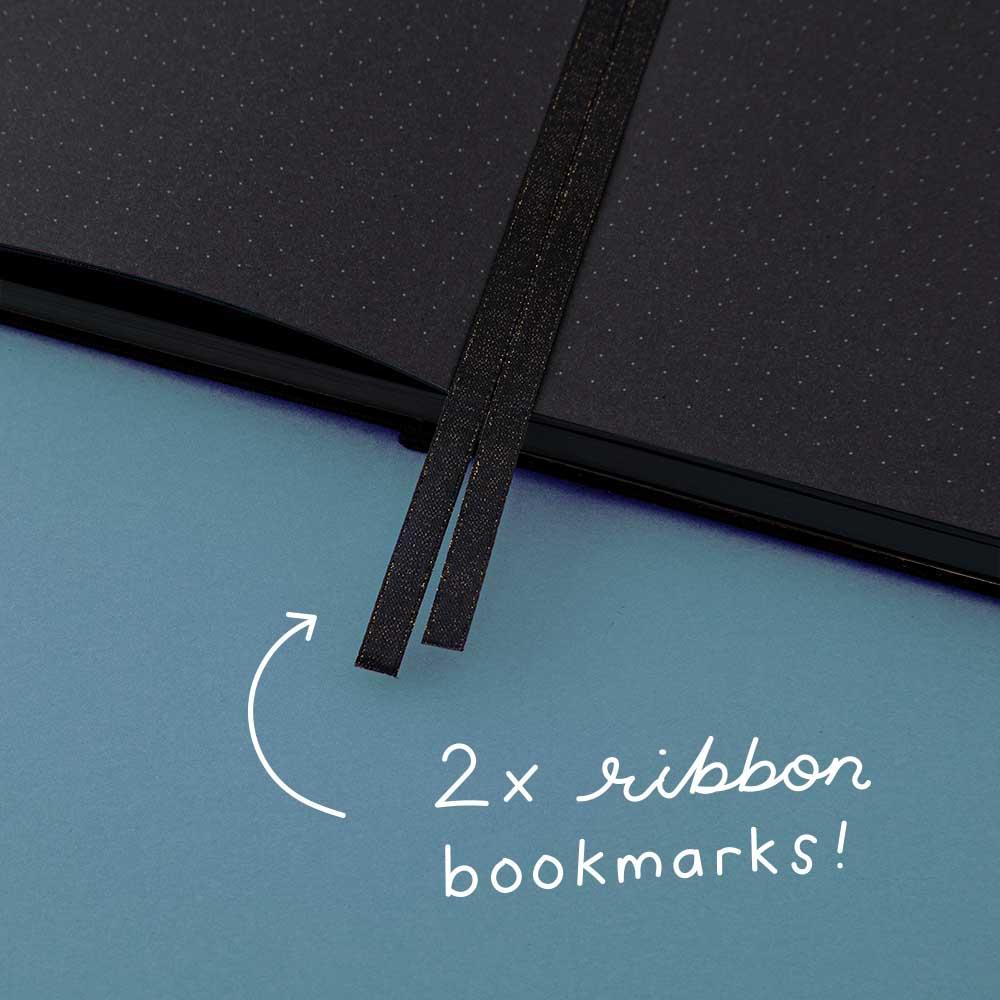 Tsuki Black Paper Limited Edition Hardcover Bullet Journals ☾ - Image 4