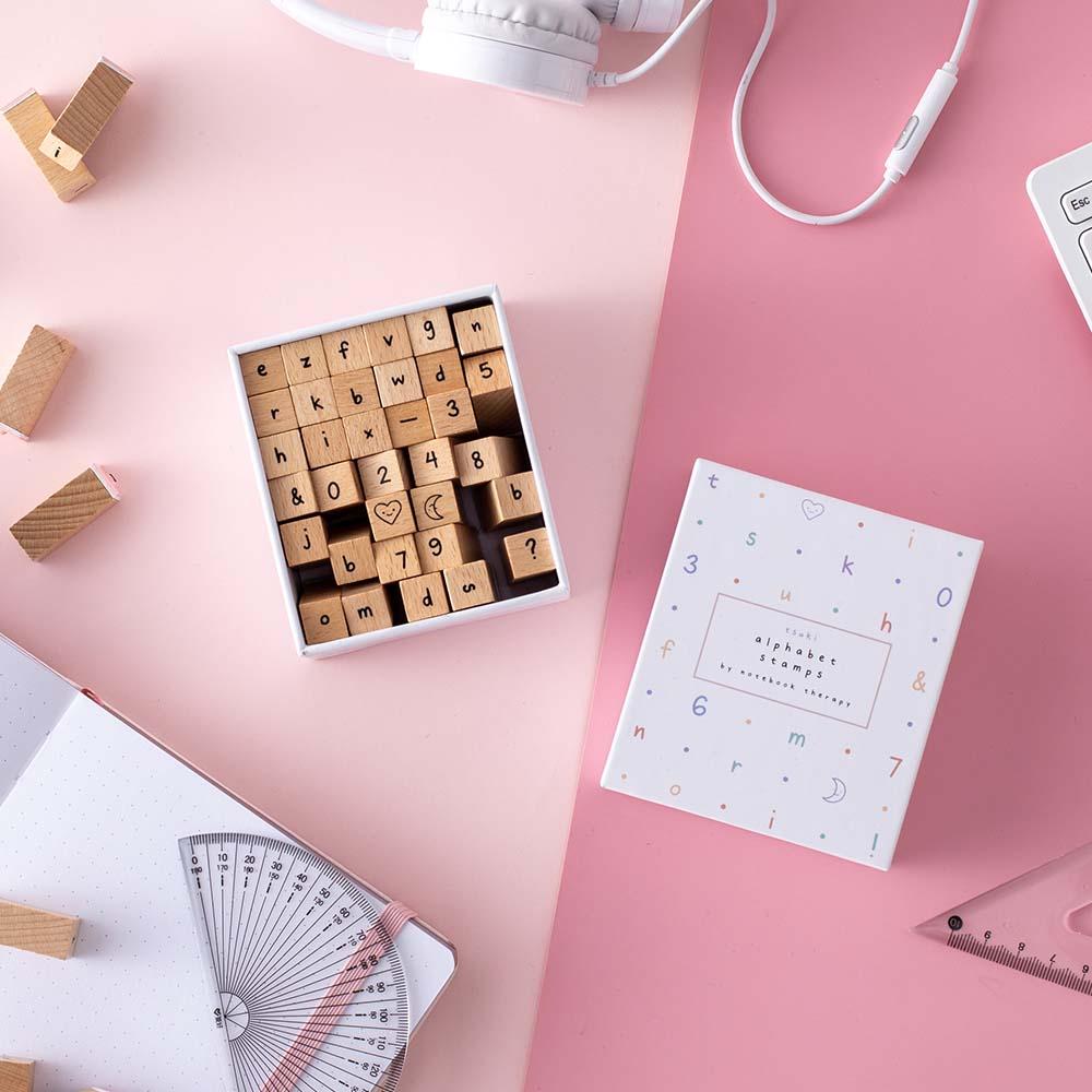 Tsuki Bullet Journal Alphabet Stamp Set ☾ - Image 7