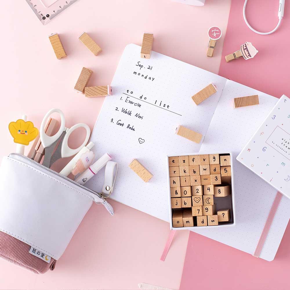 Tsuki Bullet Journal Alphabet Stamp Set ☾ - Image 8