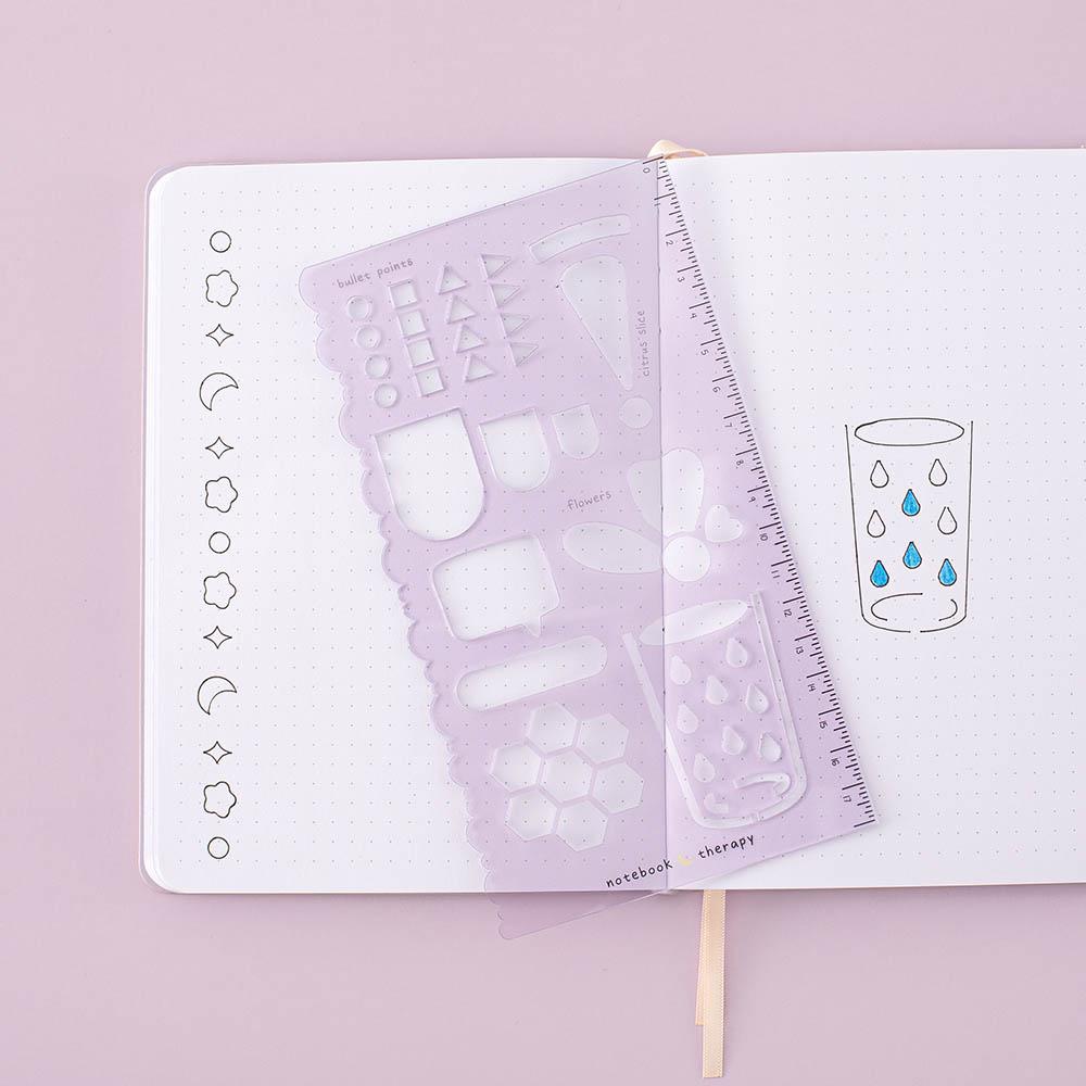 Tsuki Bullet Journal Stencil Set ☾ - Image 20