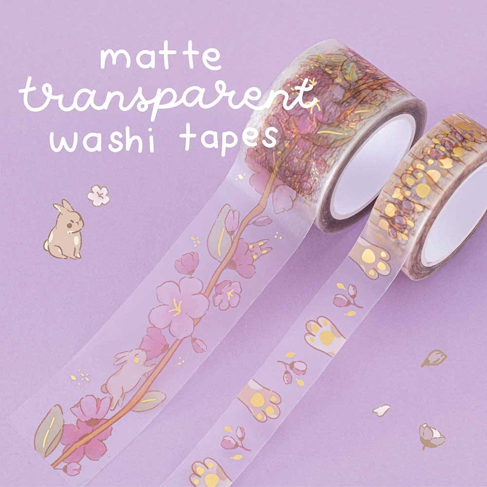 Tsuki ‘Bunny Blush’ Washi Tape Set ☾ x @blossom_bujo - Image 9