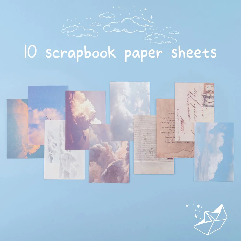 Tsuki ‘Cloud Dreamland’ Scrapbook Sticker Set ☾ - Image 10