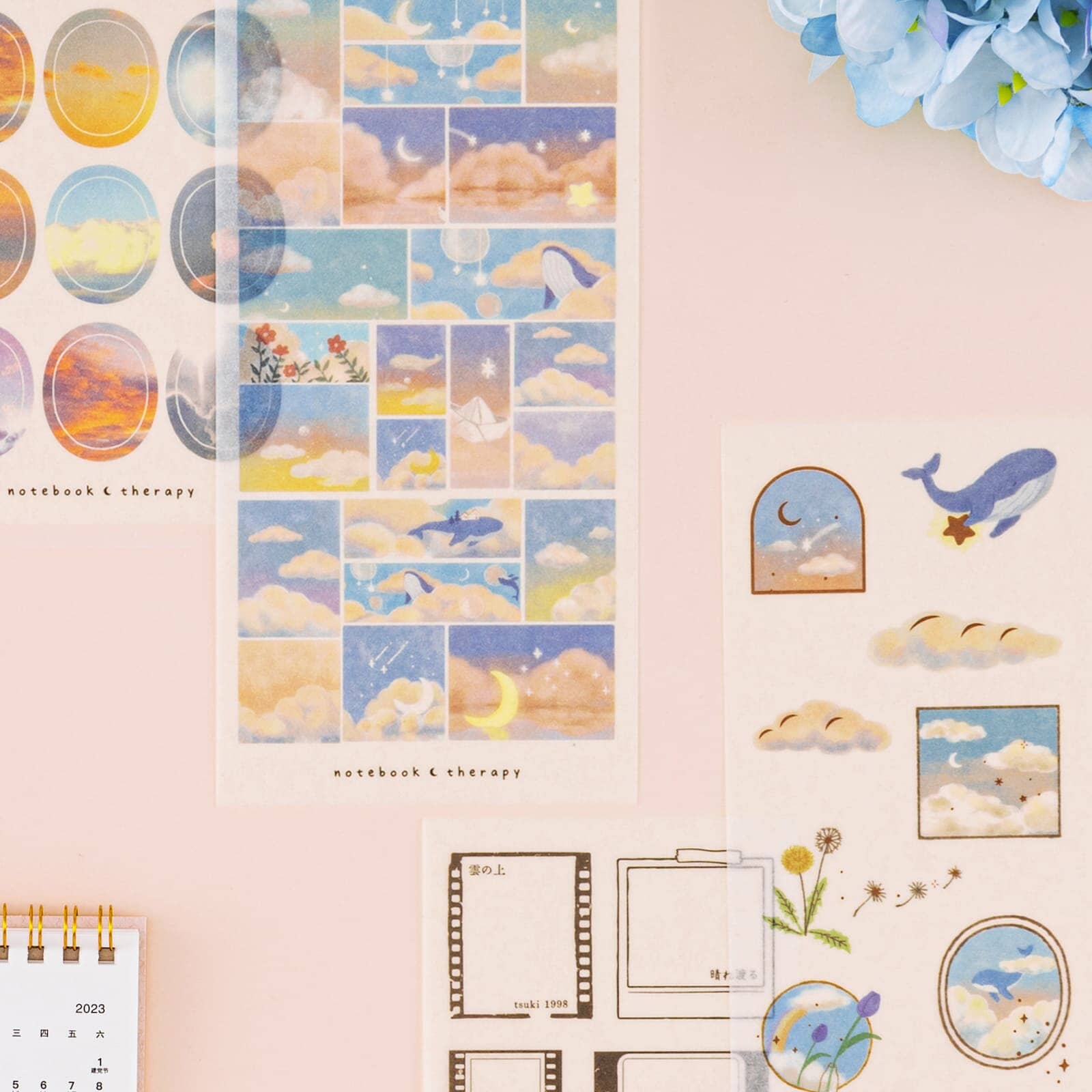 Tsuki ‘Cloud Dreamland’ Sticker Set ☾