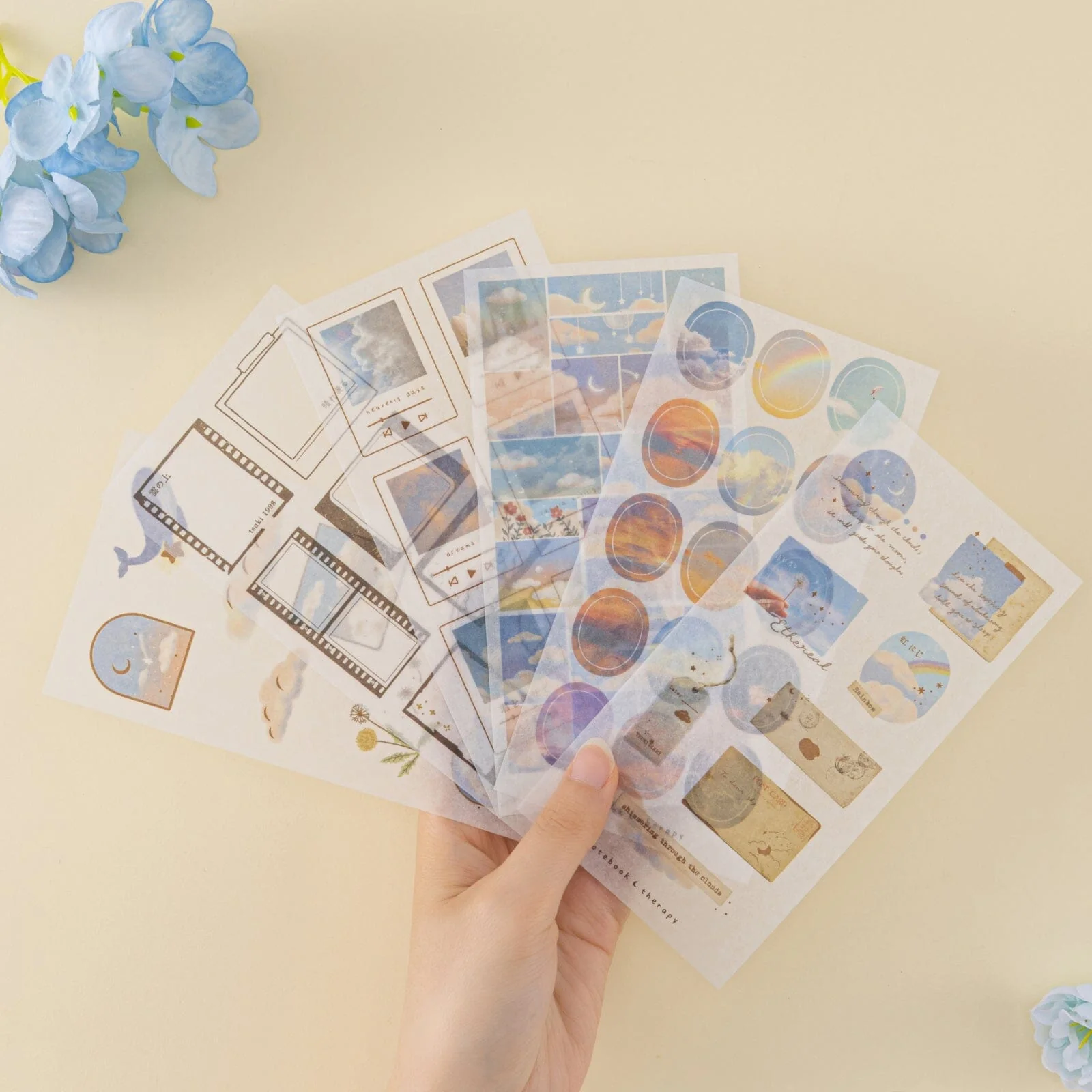 Tsuki ‘Cloud Dreamland’ Sticker Set ☾ - Image 3