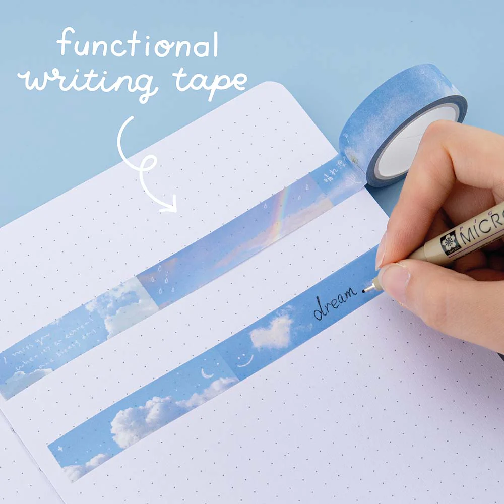 Tsuki ‘Cloud Dreamland’ Holographic Washi Tape Set ☾ - Image 7