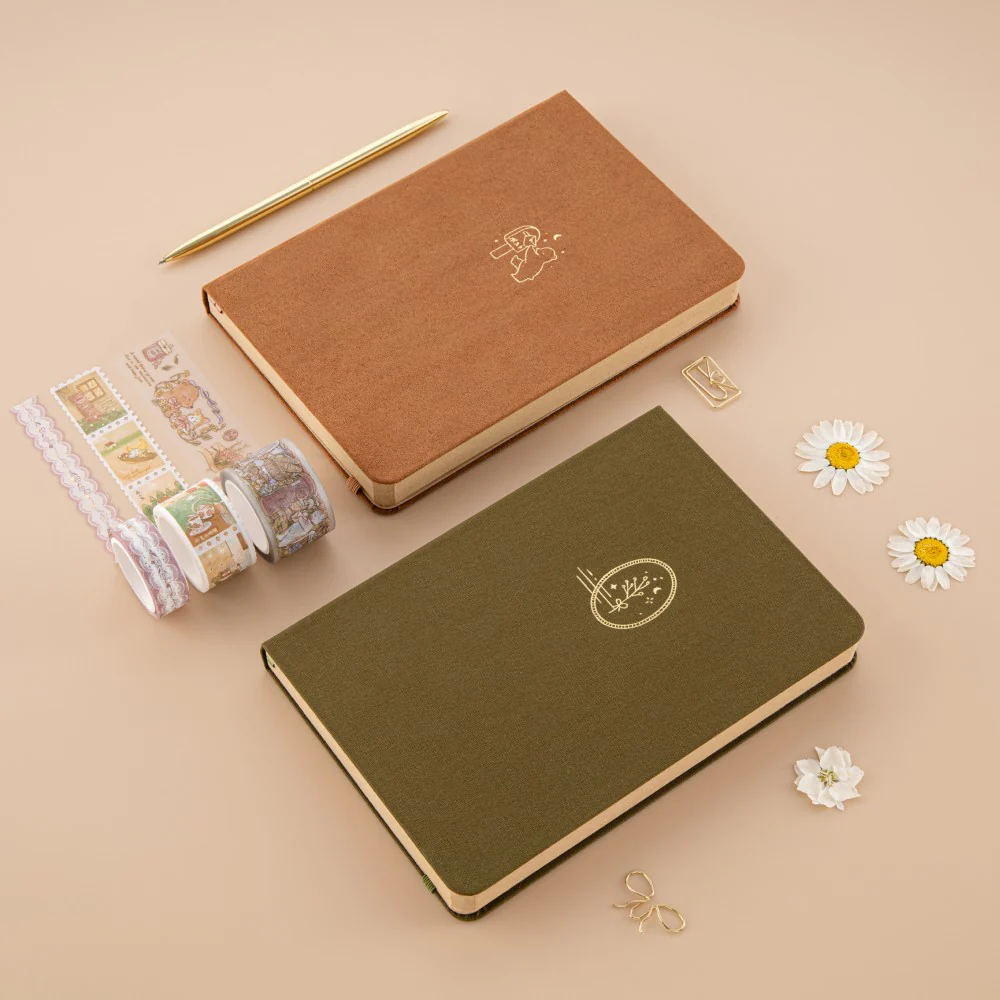 Tsuki ‘Cottage Friends’ Kraft Paper Limited Edition Bullet Journals ☾ - Image 13