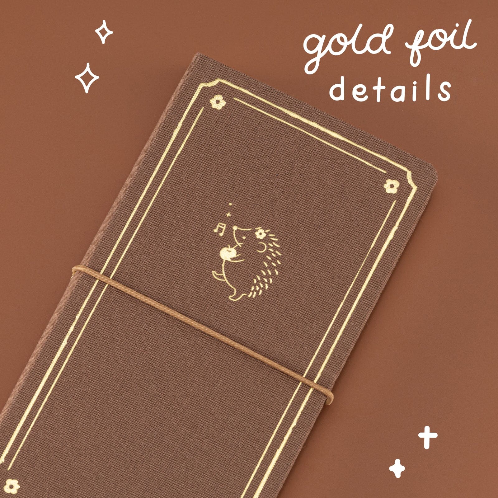 Tsuki ‘Cozy Friends’ Luxury Travel Notebook ☾ - Image 4