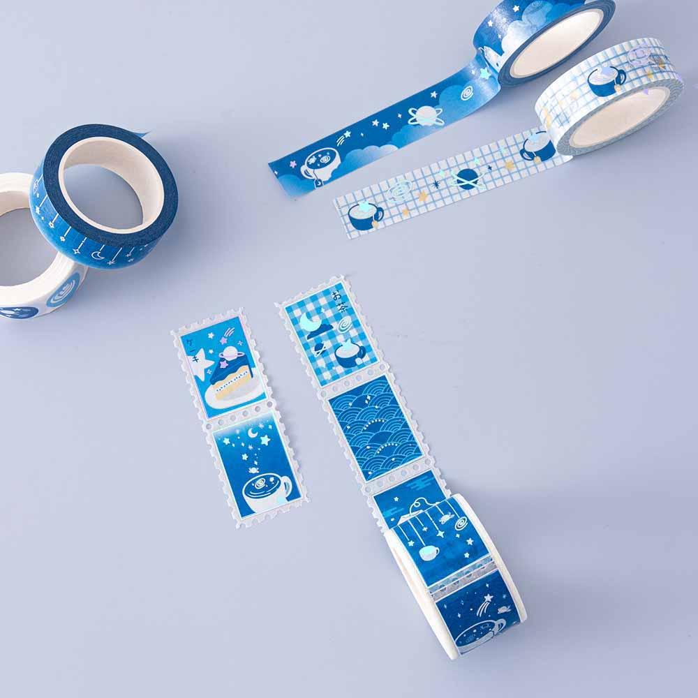 Tsuki ‘Cup of Galaxy’ Holographic Washi Tape Set ☾ - Image 6