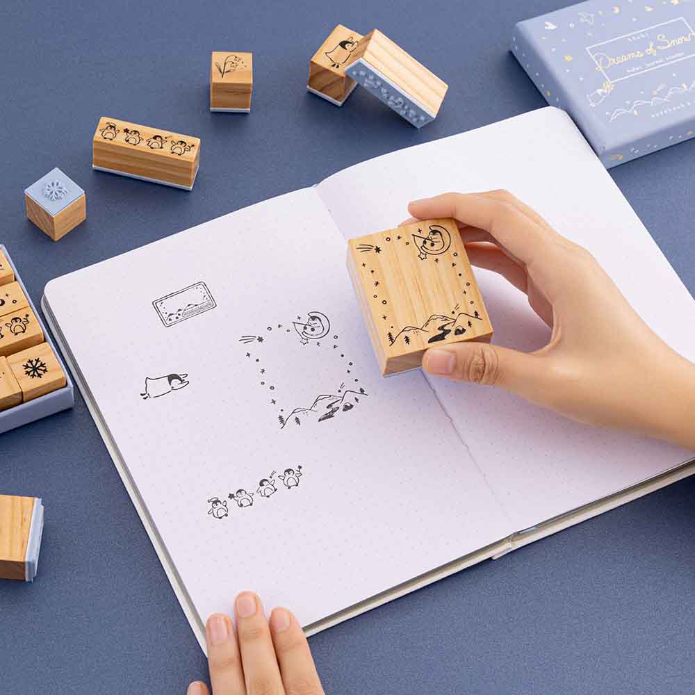 Tsuki ‘Dreams of Snow’ Bullet Journal Stamp Set ☾ - Image 10