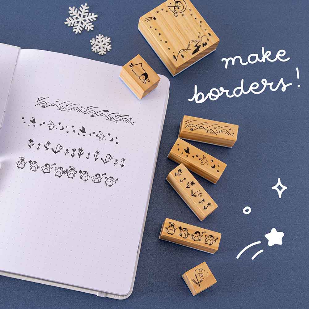 Tsuki ‘Dreams of Snow’ Bullet Journal Stamp Set ☾ - Image 12