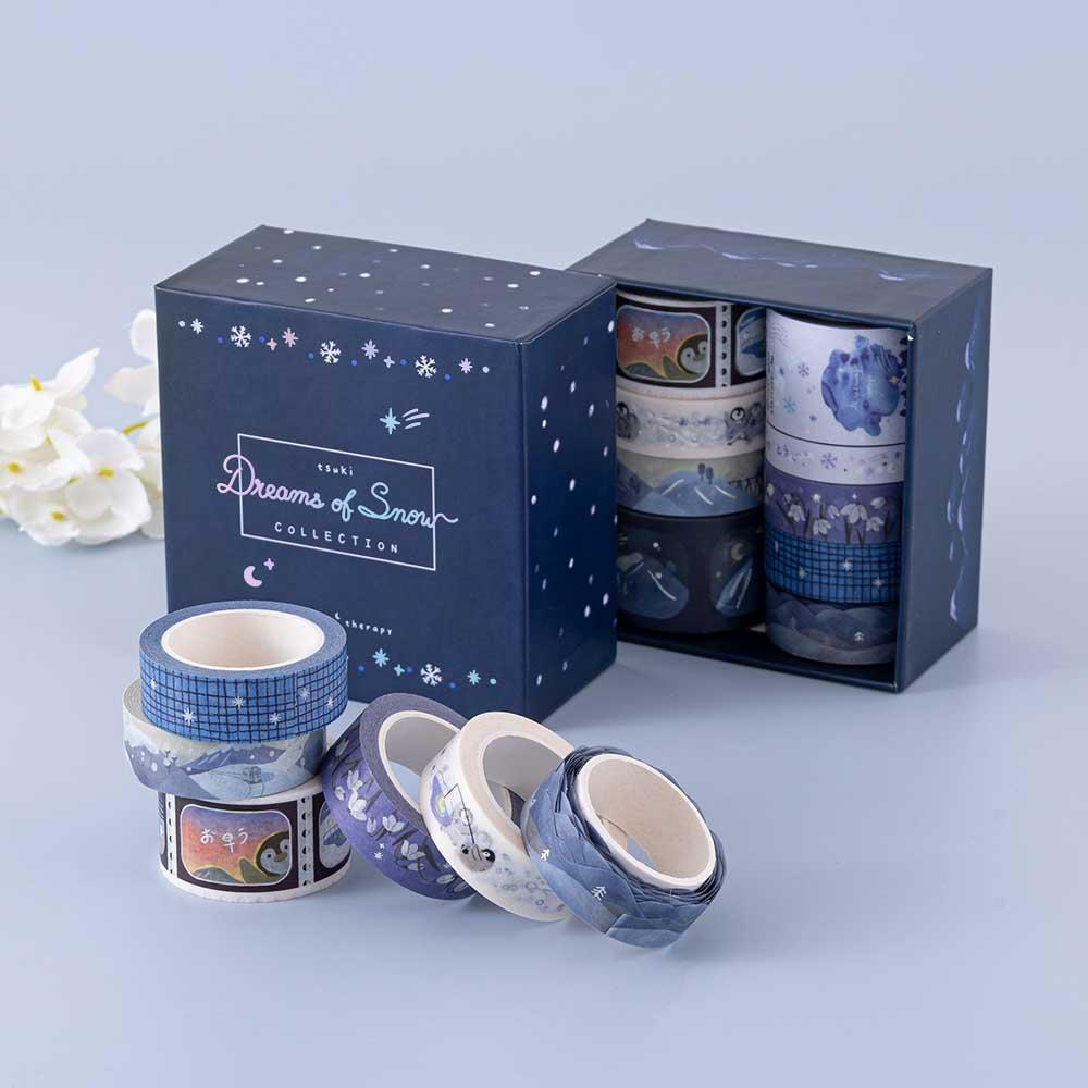 Tsuki ‘Dreams of Snow’ Holographic Washi Tape Set ☾ - Image 13