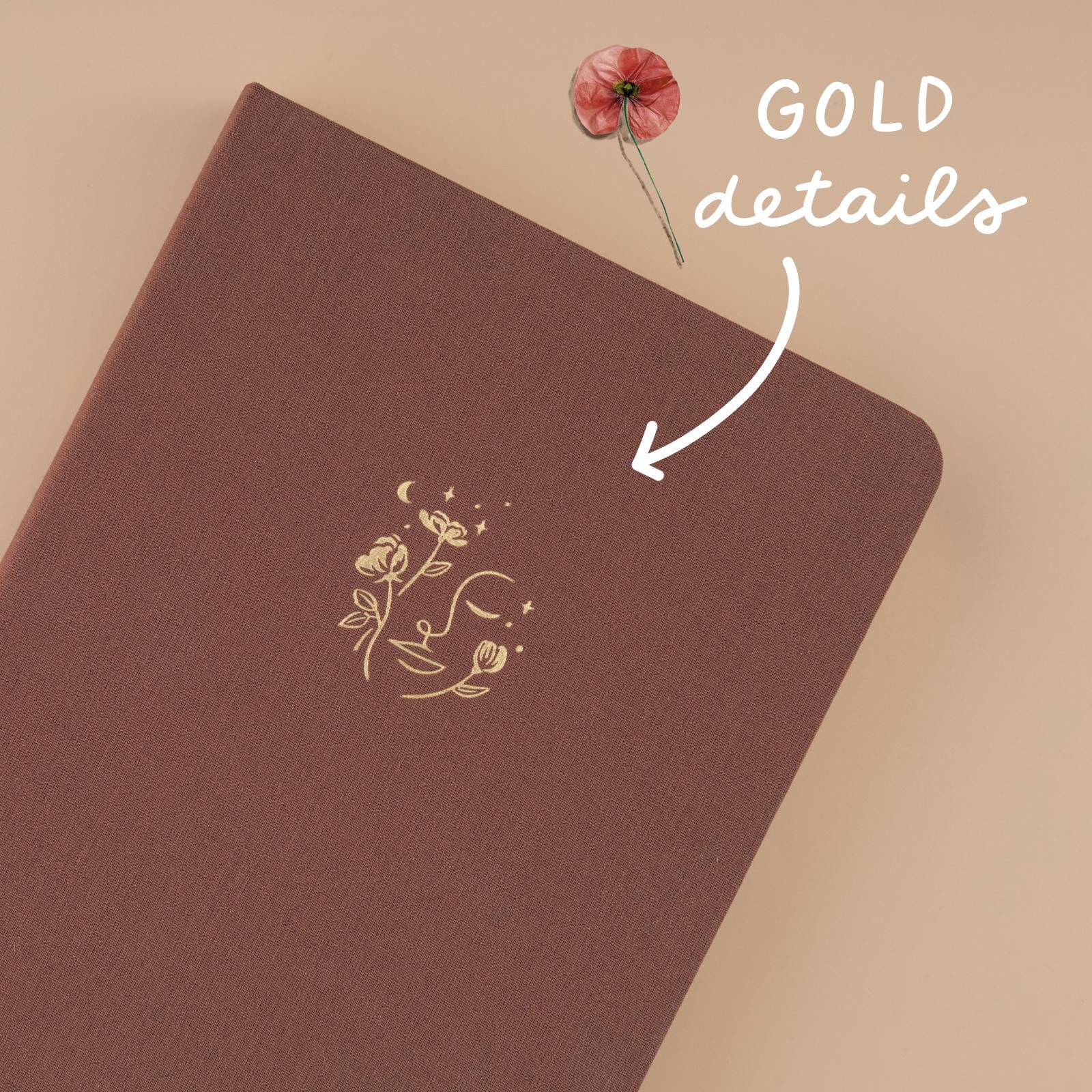 Tsuki ‘Dried Flowers’ Limited Edition Luxury Bullet Journal ☾ - Image 4