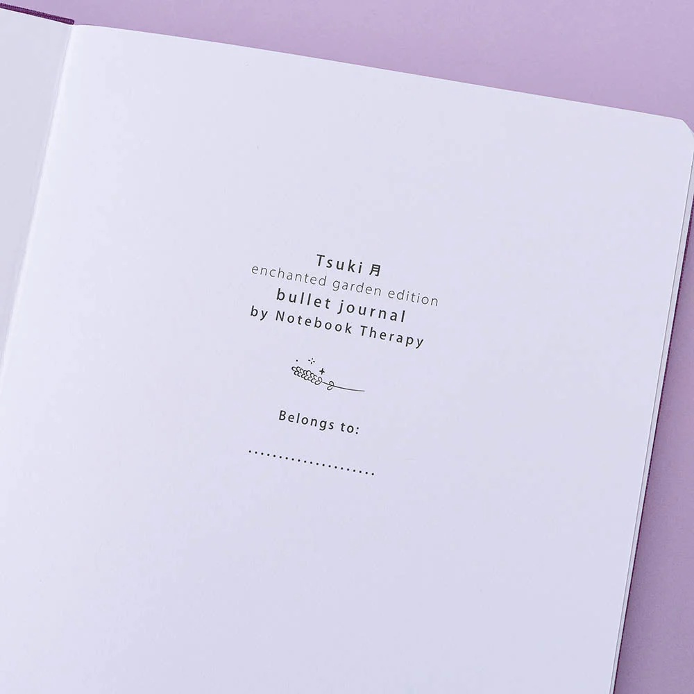 Tsuki ‘Enchanted Garden’ Limited Edition Bullet Journal ☾ - Image 5