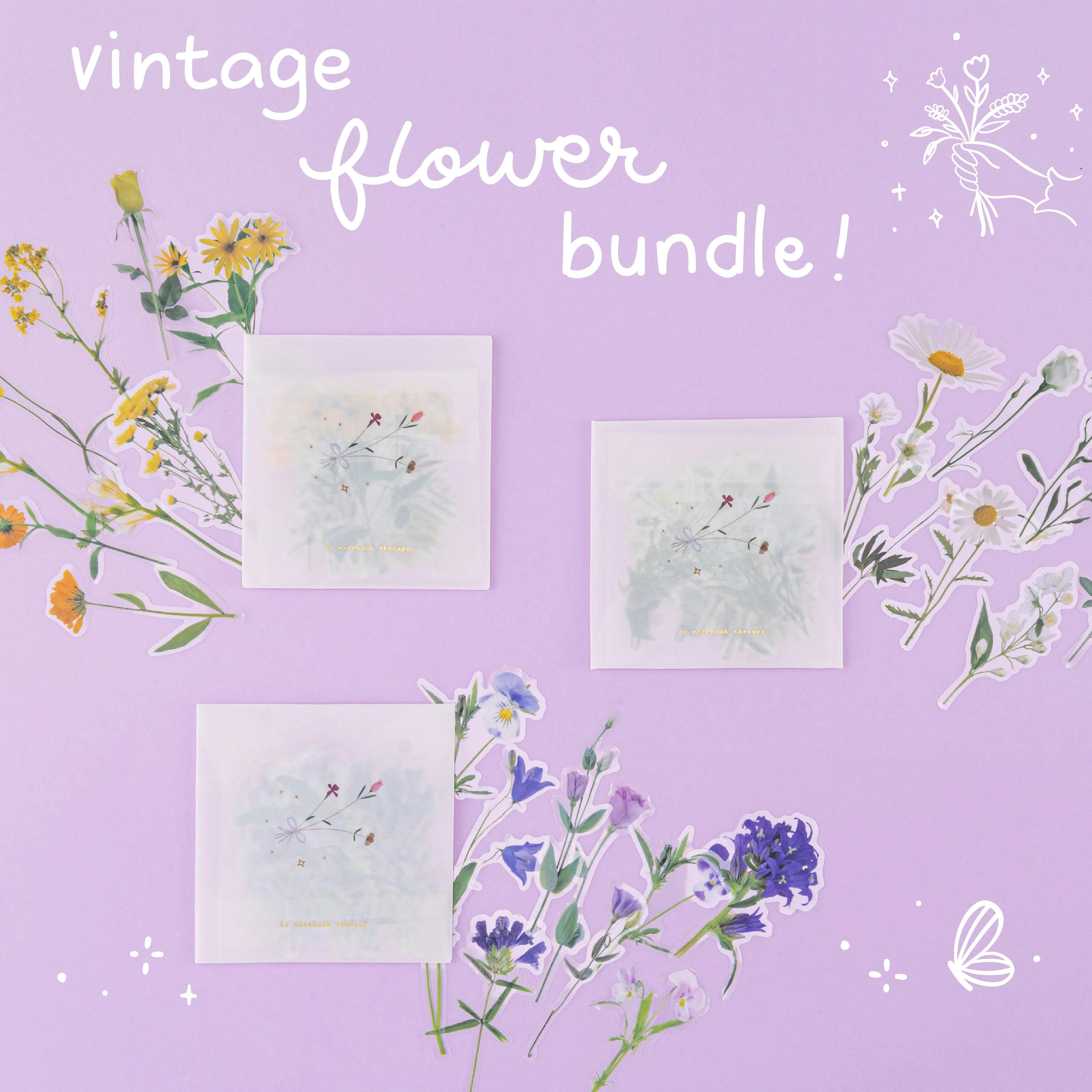 Tsuki ‘Enchanted Garden’ Scrapbook Sticker Set ☾ - Image 6