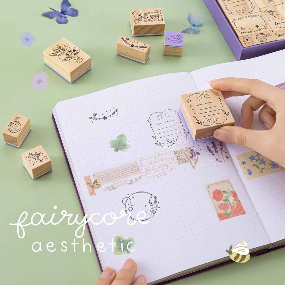 Tsuki ‘Enchanted Garden’ Bullet Journal Stamp Set ☾ - Image 5