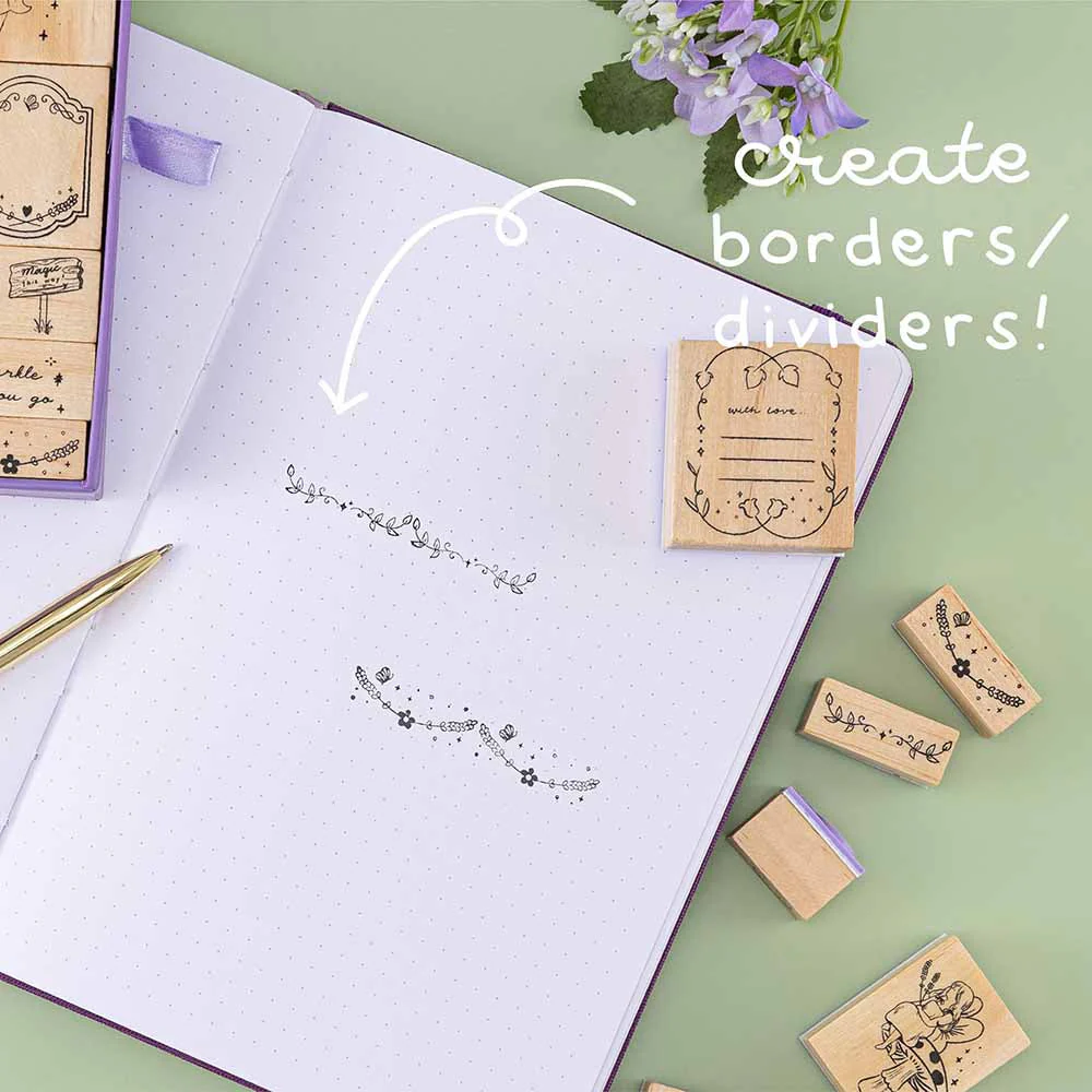 Tsuki ‘Enchanted Garden’ Bullet Journal Stamp Set ☾ - Image 7