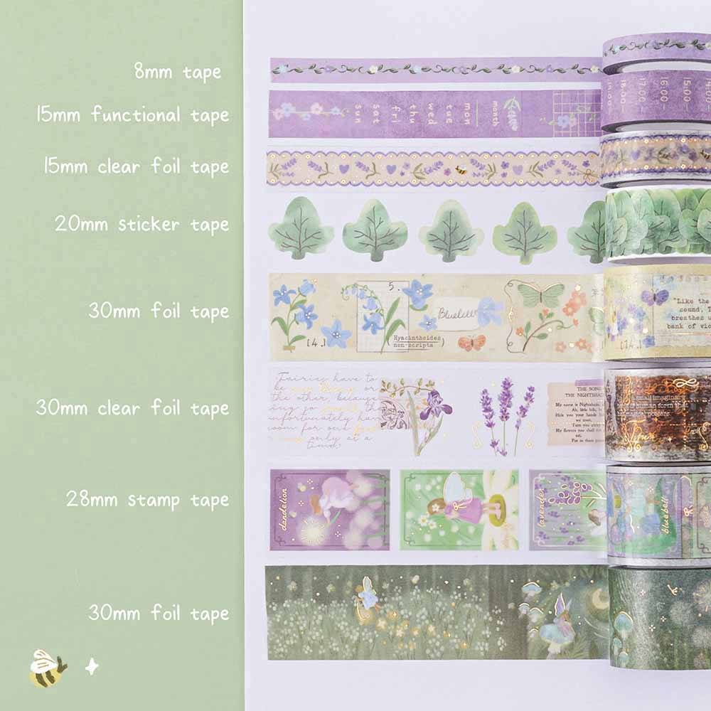 Tsuki ‘Enchanted Garden’ Washi Tape Set ☾ - Image 2