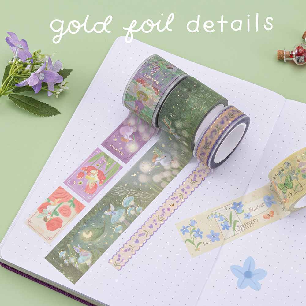 Tsuki ‘Enchanted Garden’ Washi Tape Set ☾ - Image 6