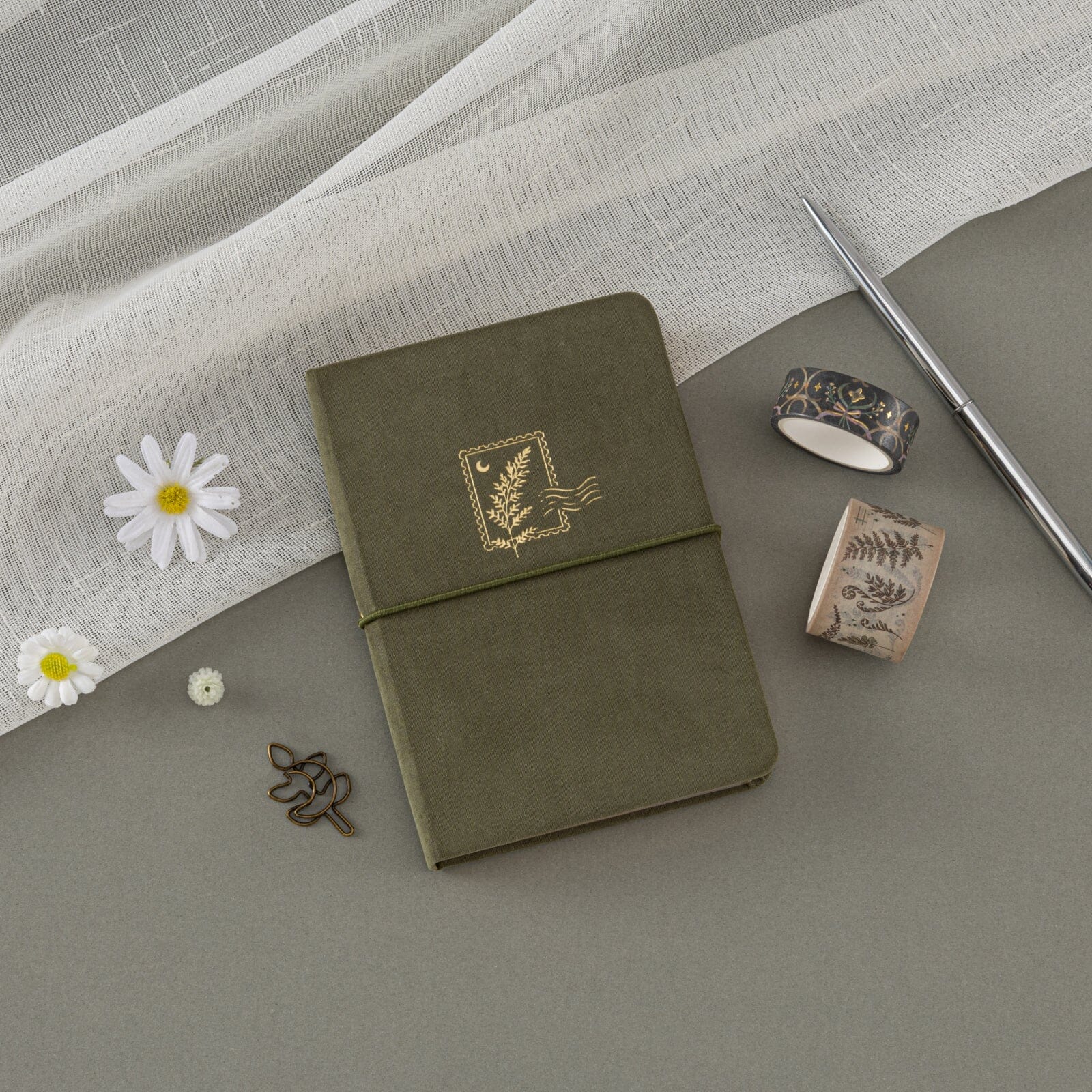 Tsuki ‘Fern Fable’ A6 Luxury Travel Notebook ☾ - Image 15