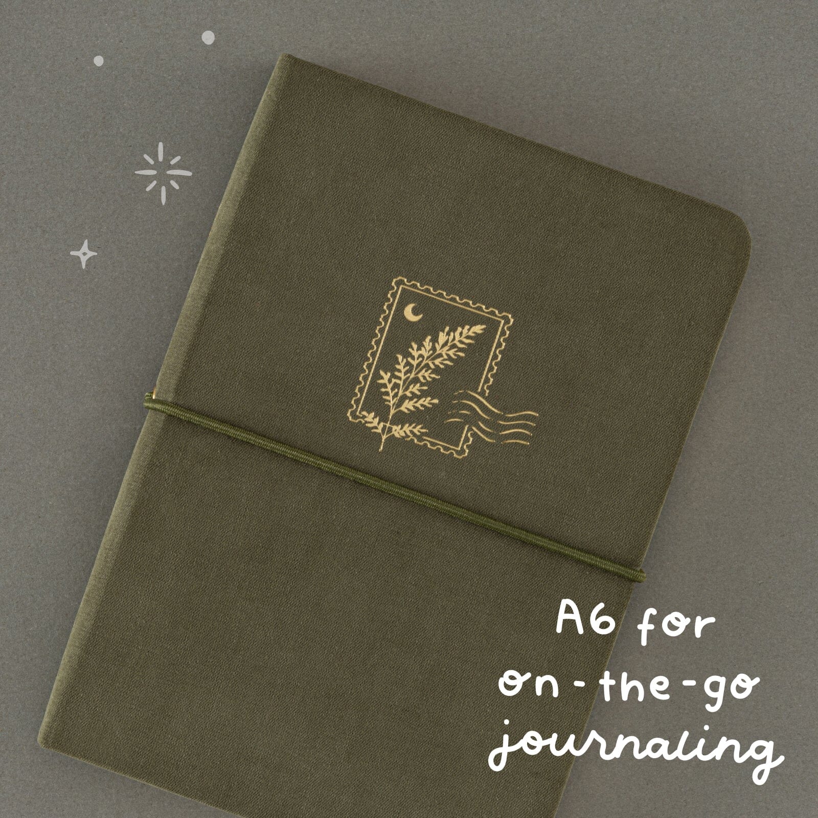 Tsuki ‘Fern Fable’ A6 Luxury Travel Notebook ☾ - Image 4