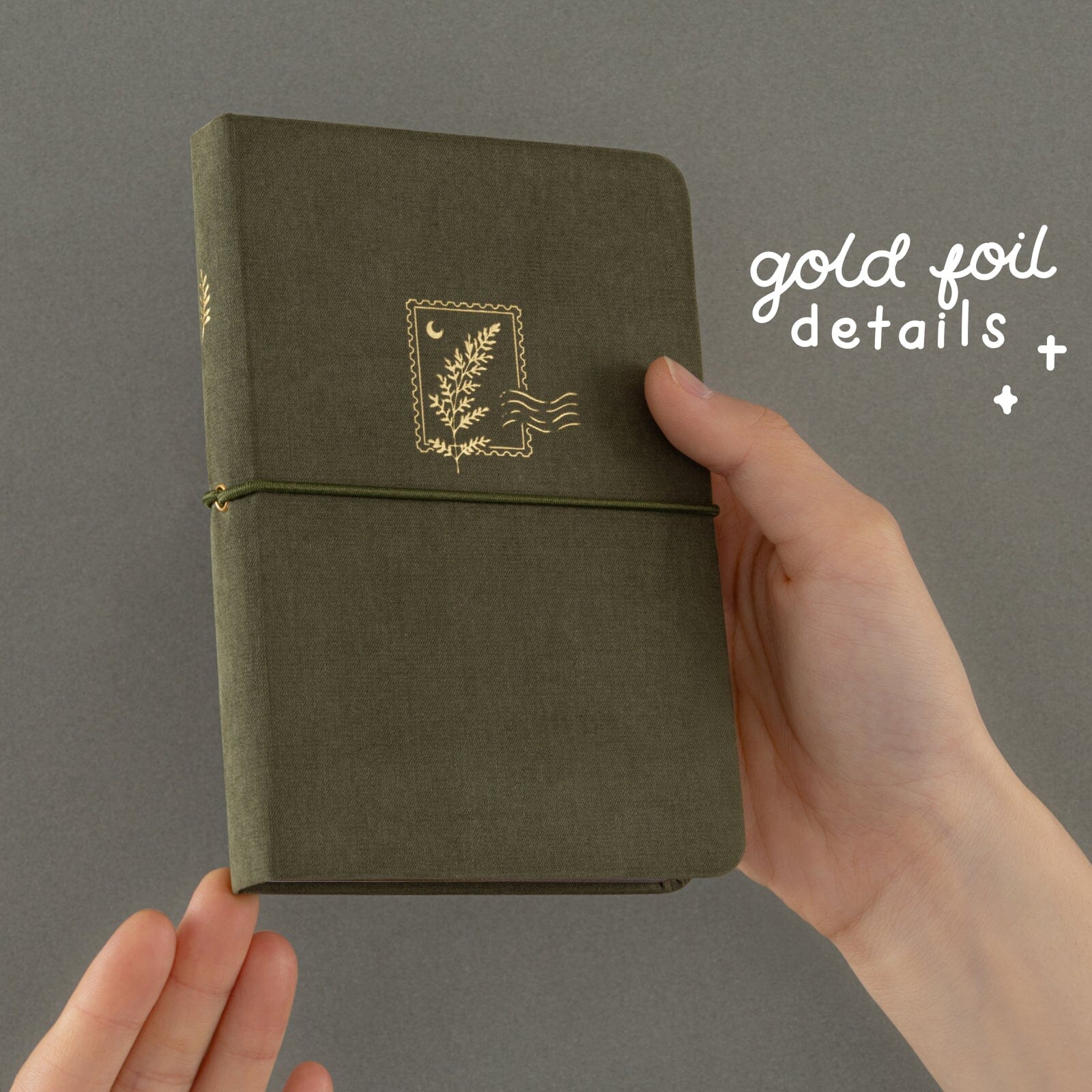 Tsuki ‘Fern Fable’ A6 Luxury Travel Notebook ☾ - Image 6