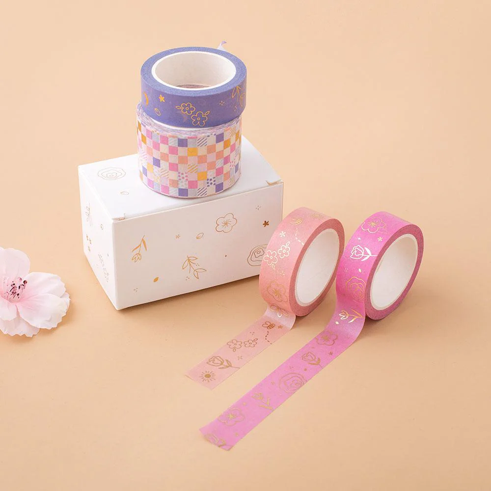 Tsuki 'Floral' Washi Tapes + Stickers Set ☾ - Image 10