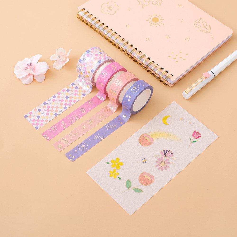 Tsuki 'Floral' Washi Tapes + Stickers Set ☾ - Image 12