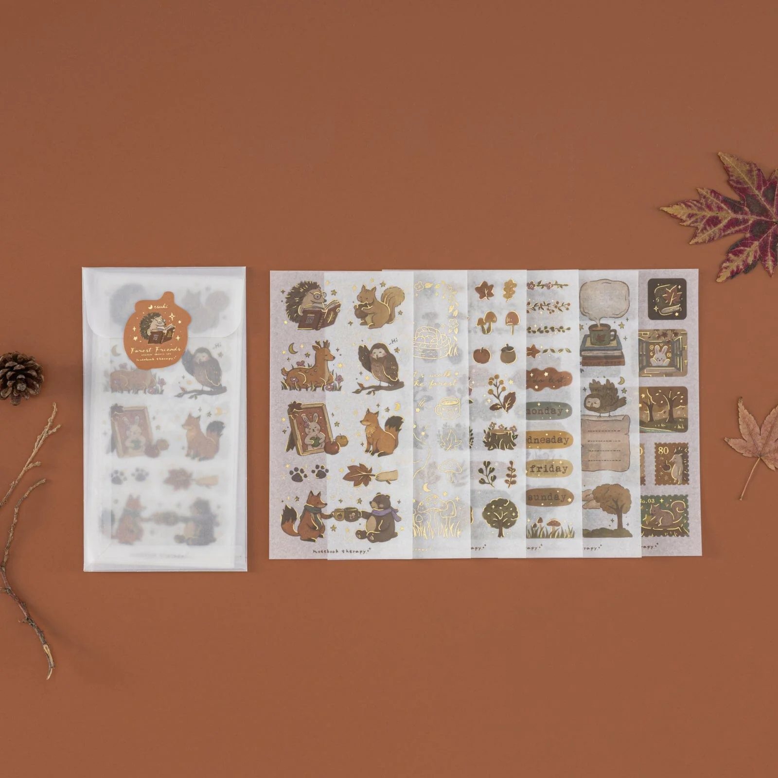 Tsuki ‘Forest Friends’ Sticker Set ☾ - Image 12