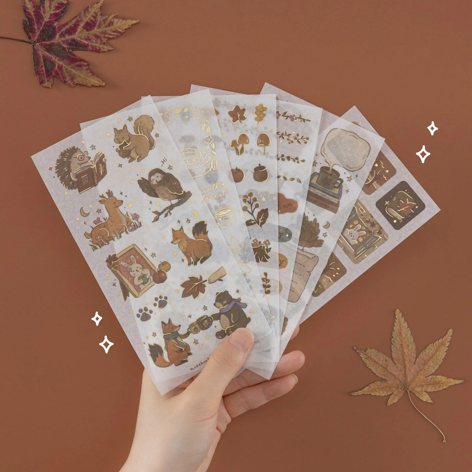 Tsuki ‘Forest Friends’ Sticker Set ☾ - Image 5