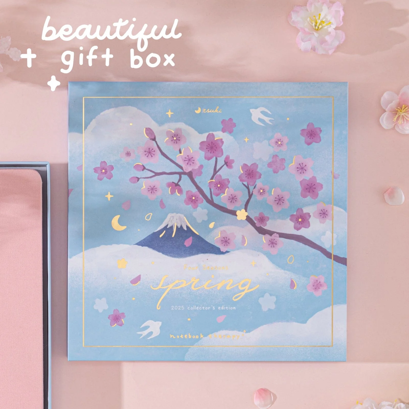Tsuki Four Seasons: Spring Collector’s Edition 2025 Square Bullet Journal ☾ - Image 14