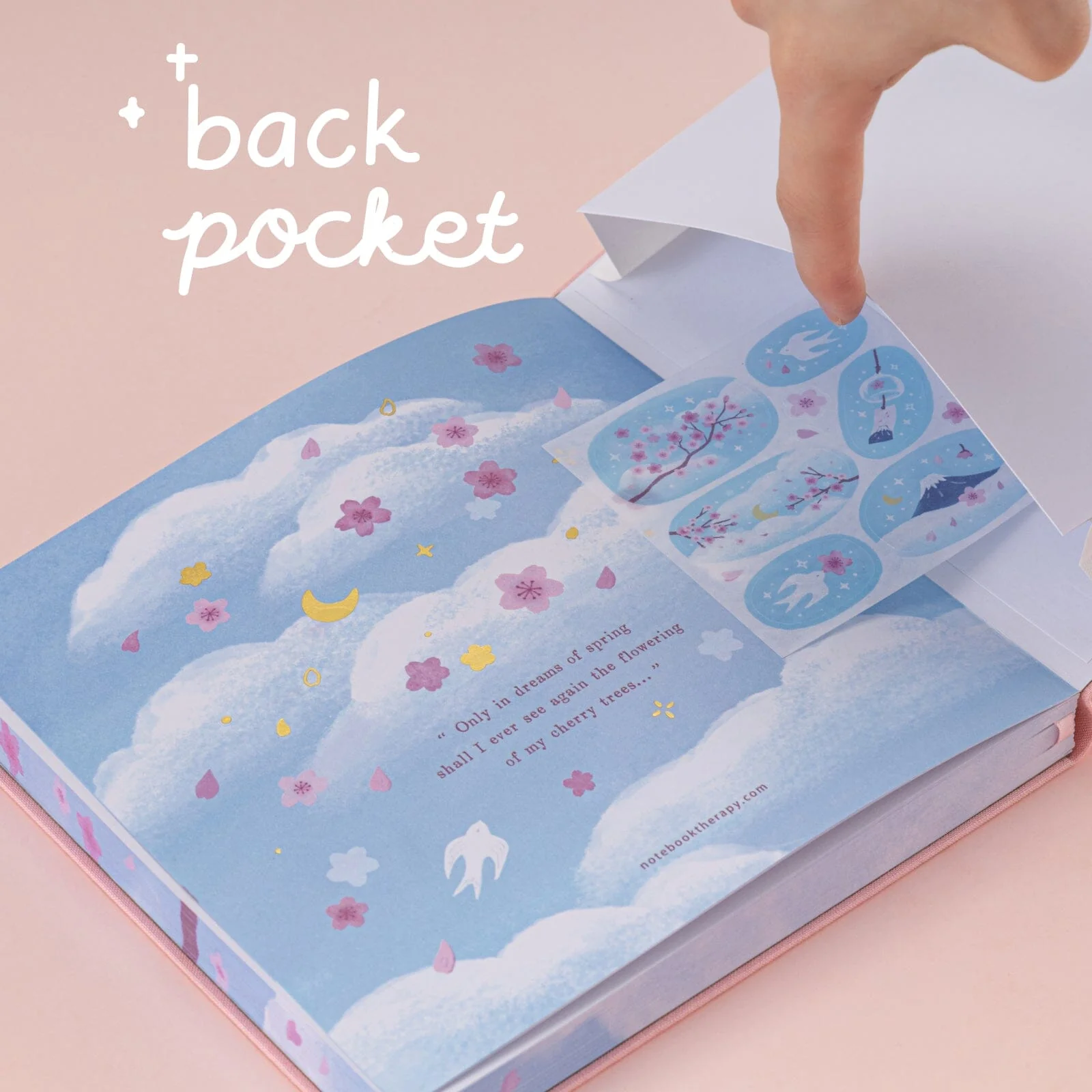 Tsuki Four Seasons: Spring Collector’s Edition 2025 Square Bullet Journal ☾ - Image 9
