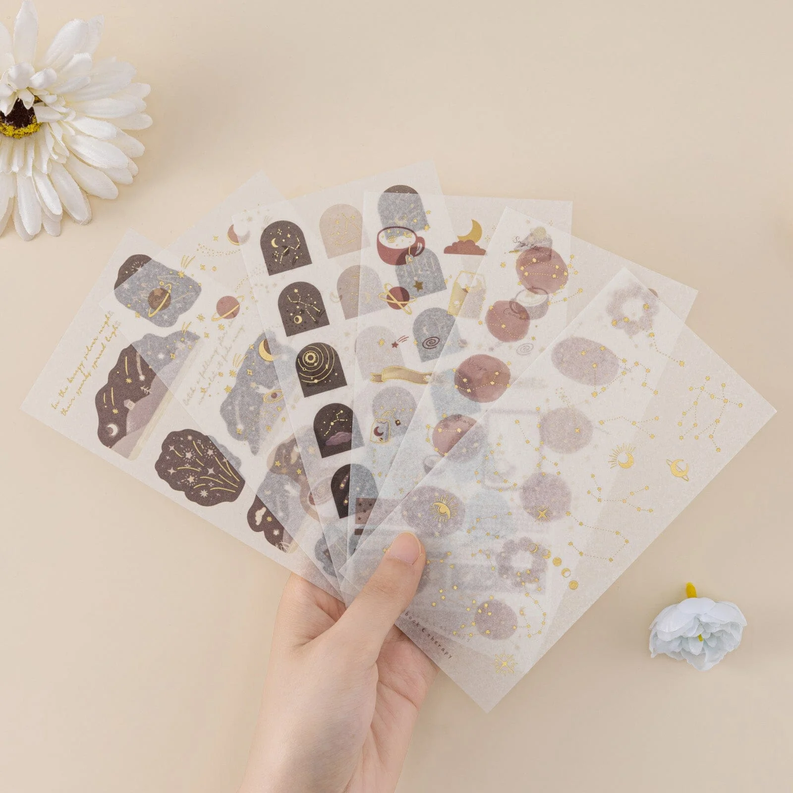 Tsuki ‘Galaxy + Stars’ Sticker Set ☾ - Image 3