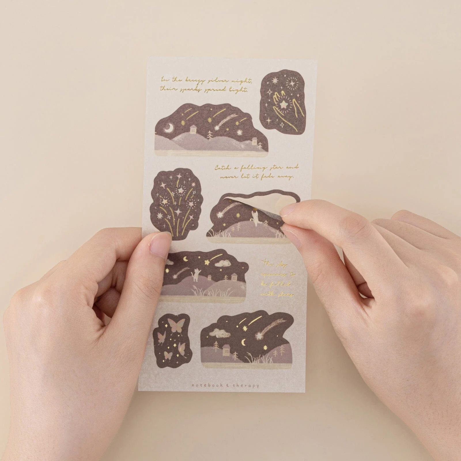 Tsuki ‘Galaxy + Stars’ Sticker Set ☾ - Image 5