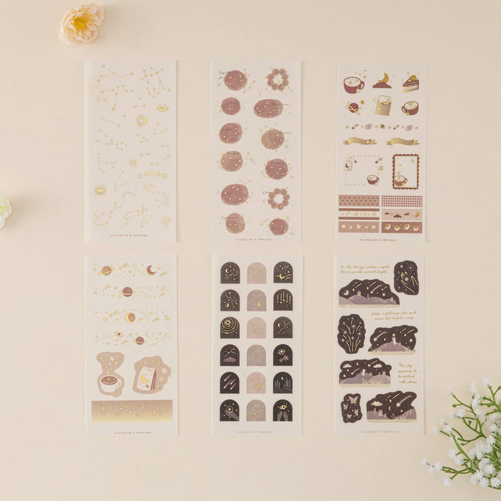 Tsuki ‘Galaxy + Stars’ Sticker Set ☾ - Image 8