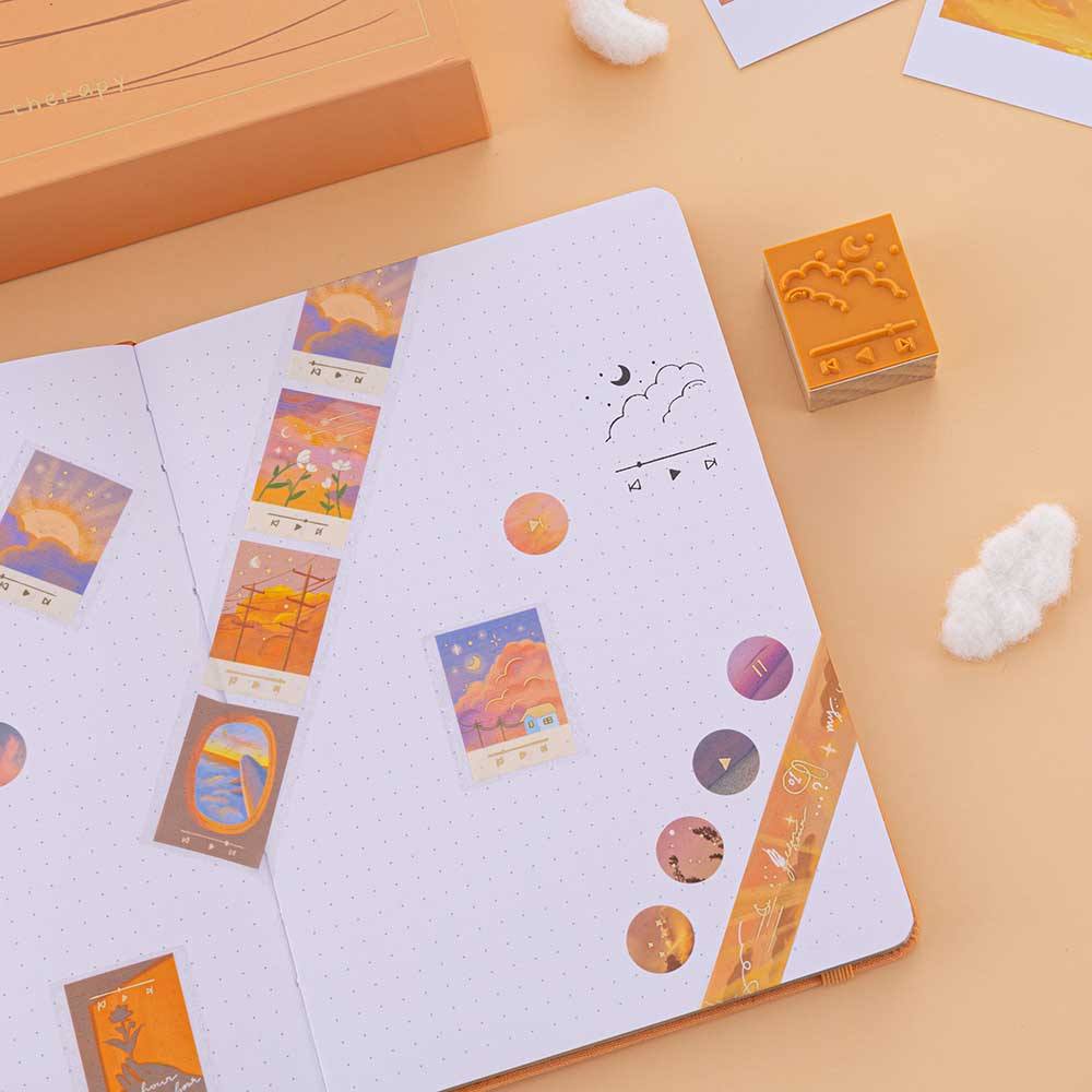 Tsuki ‘Golden Hour’ Limited Edition Bullet Journal Set ☾ - Image 11